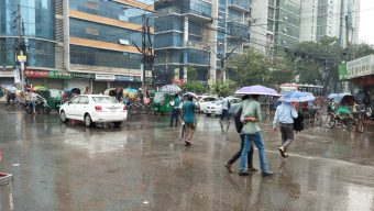 রাজধানীতে স্বস্তির বৃষ্টি