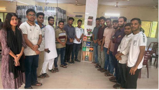 ছাত্রদলের উদ্যোগে বরিশাল বিশ্ববিদ্যালয়ে ‘বুক কর্নার’ উদ্বোধন