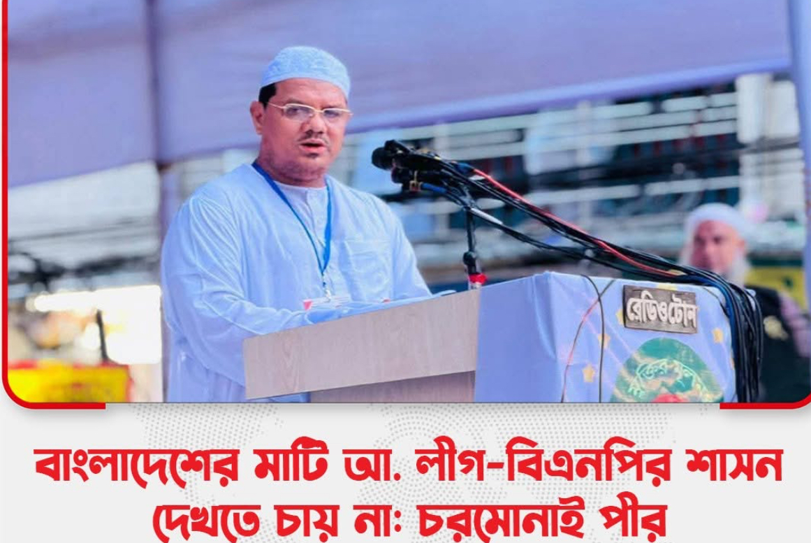 বাংলাদেশের মাটি আ. লীগ-বিএনপির শাসন দেখতে চায় না: চরমোনাই পীর
