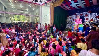 নানা আয়োজনে বরিশালে গণেশ চতুর্থী উদ্যাপিত