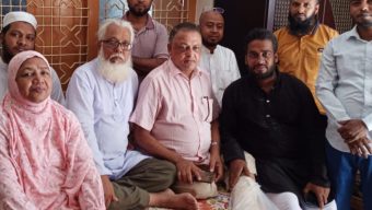 কেন্দ্রীয় কমিটির সাধারণ সম্পাদক তুহিন কে দেখতে বরিশাল মহানগর বাস্তহারা দলের নেতৃবৃন্দ