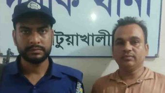 দুমকীতে বিএনপির অফিস ভাঙচুর মামলায় যুবলীগ নেতা গ্রেপ্তার