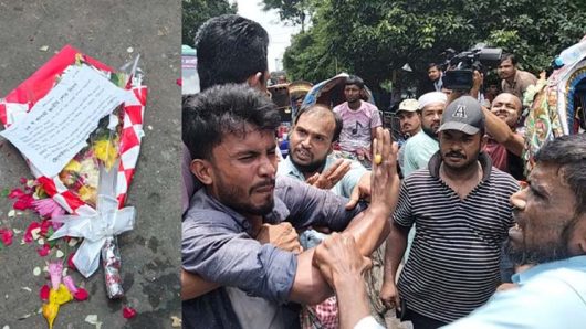 ধানমন্ডি ৩২ নম্বরে আ. লীগ কর্মী সন্দেহে তিনজনকে গণপিটুনি