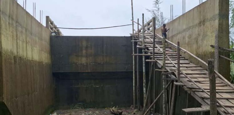 বরগুনায় ৬ কোটি টাকার সেতু পারাপারে সাঁকোই একমাত্র ভরসা