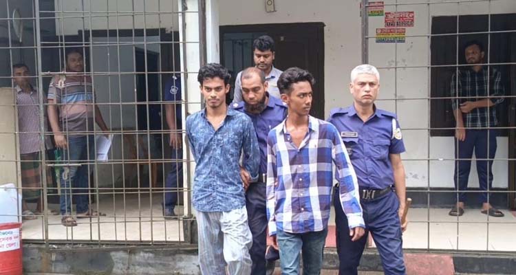 বরগুনায় কিশোর গ্যাং এর সদস্য গ্রেফতার