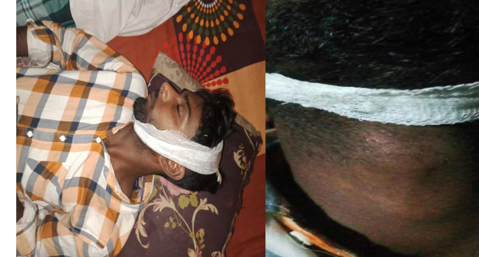 চরকাউয়ায় জমি সংক্রান্ত বিরোধে হত্যাচেষ্টা, আহত রাজু মুন্সী