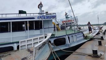 ভোলার ৮ নৌরুটে যাত্রীবাহী লঞ্চ চলাচল বন্ধ