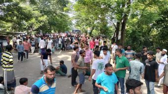 ভাঙ্গা-ফরিদপুর-খুলনা মহাসড়কে যান চলাচল বন্ধ