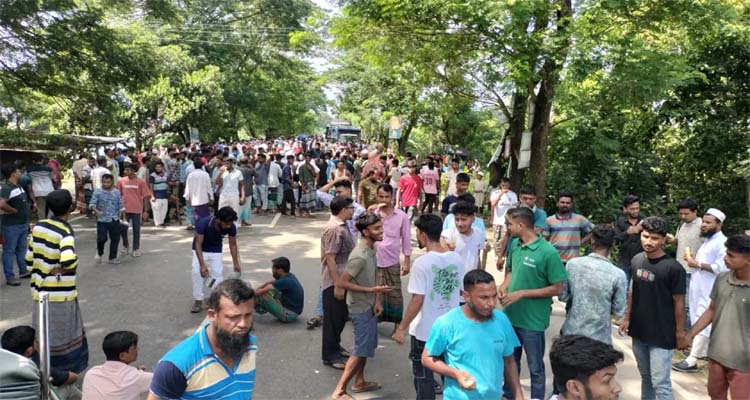 ভাঙ্গা-ফরিদপুর-খুলনা মহাসড়কে যান চলাচল বন্ধ
