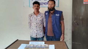 গলাচিপায় বিপুল সংখ্যক জাল টাকাসহ এক যুবক আটক