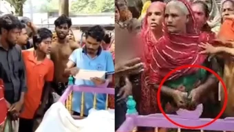 সুদের ১৫ হাজার টাকার জন্য মরদেহ দাফনে বাধা