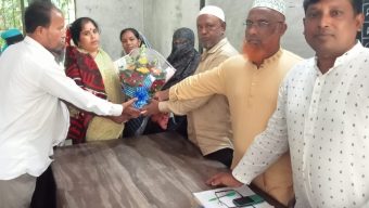 বরিশাল সদর উপজেলার চাঁদপুরা ইউনিয়নে আওয়ামী লীগ ছেড়ে বিএনপিতে যোগদান