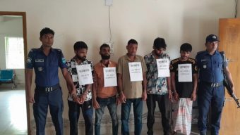 ঢাকা-বরিশাল মহাসড়কে ১৩ ডাকাত গ্রেপ্তার