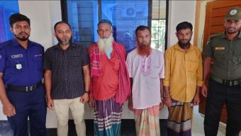 নিষেধাজ্ঞা অমান্য করে ইলিশ শিকারের চেষ্টা, কলাপাড়ায় ৩ জেলেকে জরিমানা