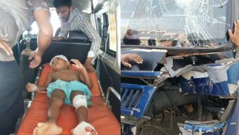 কলাপাড়ায় ইউরো কোচের ধাক্কায় শিশুপথচারী আহত; চালক পলাতক