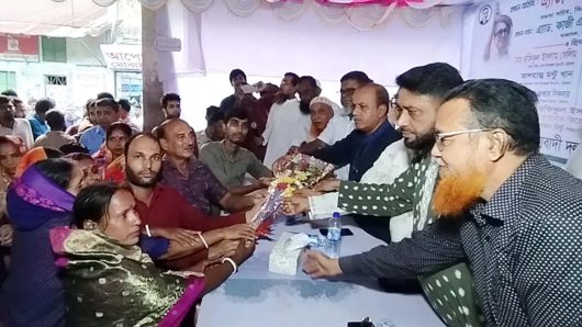 বরিশালে বিএনপিতে যোগ দিলেন ৪০ সনাতন ধর্মাবলম্বী পরিবার