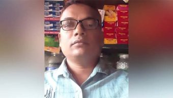 থানার সামনের দোকানে ব্যবসায়ীকে গলাকেটে হত্যা