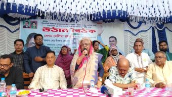 নারীদের অধিকার সমান হবে : বাবুগঞ্জে সেলিমা রহমান