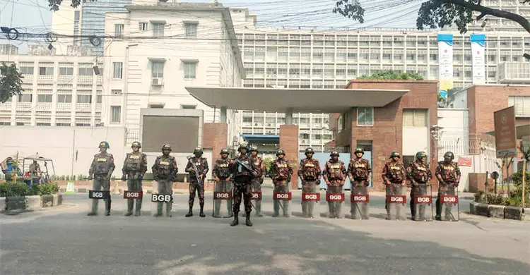 ঢাকা ও আশপাশের জেলায় ১২ প্লাটুন বিজিবি মোতায়েন