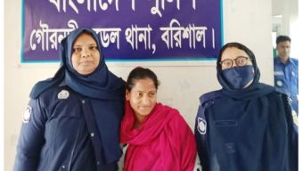 বরিশালে ভাইরাল নুপুরকে জেলহাজতে প্রেরণ