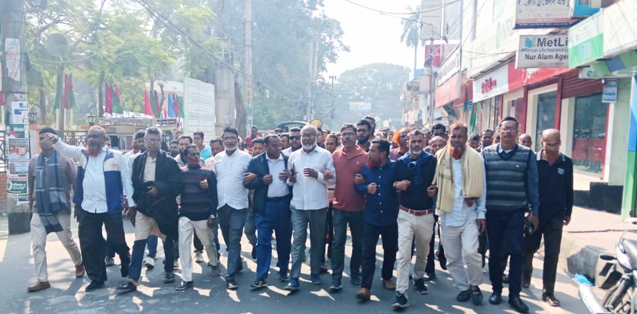 মহান বিজয় দিবসে চরকাউয়া ইউনিয়ন বিএনপির বর্ণাঢ্য বিজয় র‍্যালি