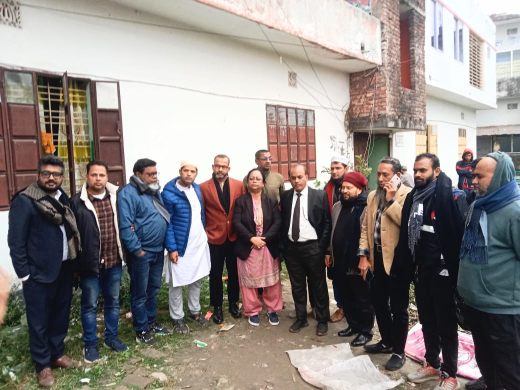 বরিশালে শোকাহত পরিবারের পাশে বিএনপির কেন্দ্রীয় নেতৃবৃন্দ
