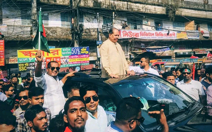 মহান বিজয় দিবস উপলক্ষে বরিশালে জেলা ও মহানগর বিএনপির বিজয় র‍্যালি অনুষ্ঠিত