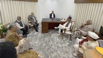 দেশে ফিরে প্রথমবার গুলশান কার্যালয়ে তারেক রহমান