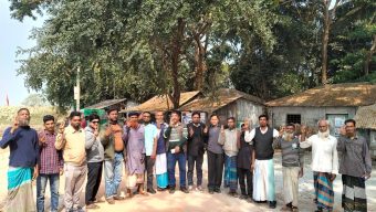 বরিশাল সদর চরকাউয়া ইউনিয়নের ১নং ওয়ার্ড বিএনপি ধানের শীষের পক্ষে ঐক্যবদ্ধ