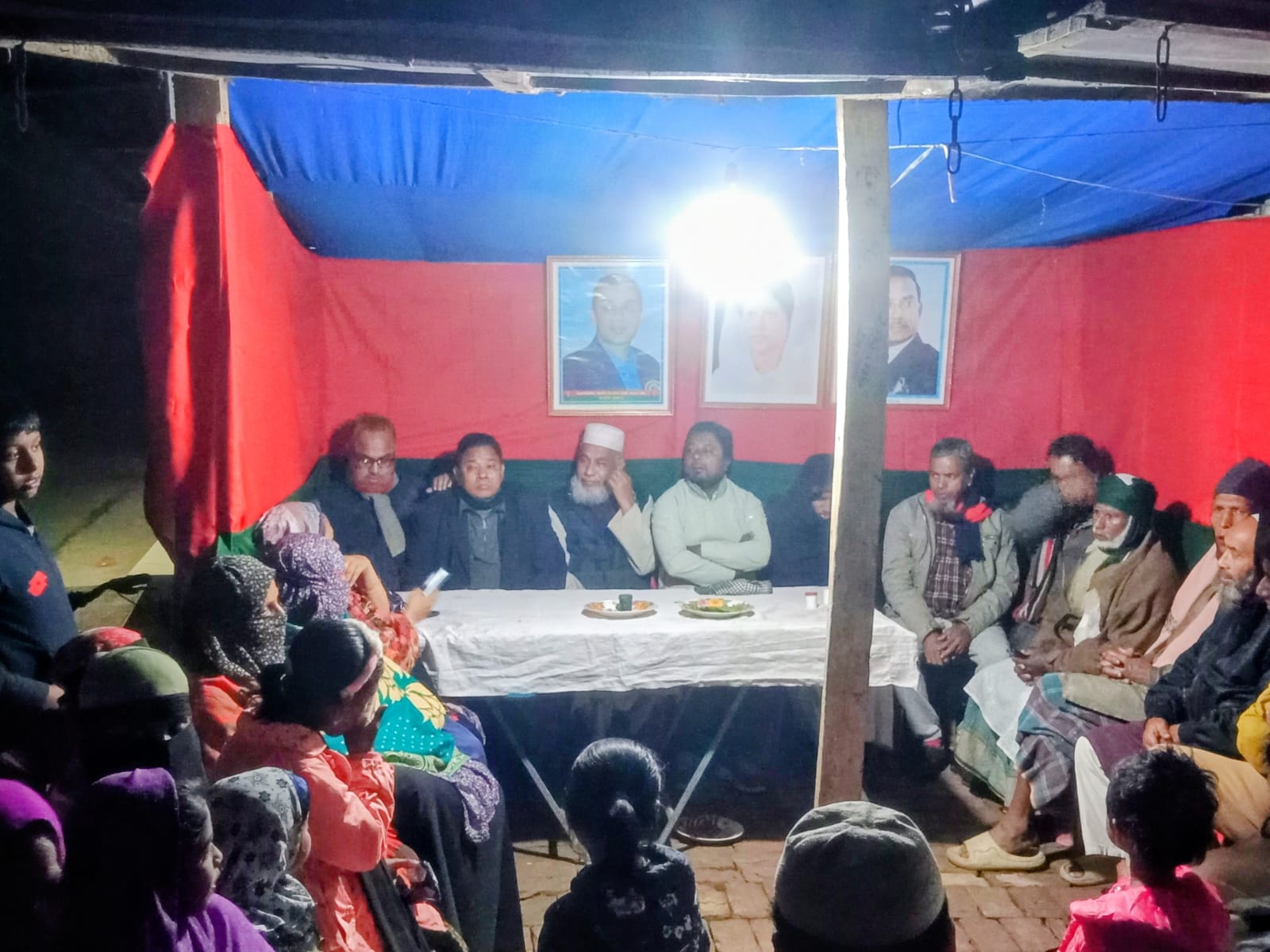 চরকাউয়া ইউনিয়নে মহিলা দলের উদ্যোগে ধানের শীষের পক্ষে নির্বাচনী অফিস উদ্বোধন