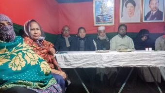 চরকাউয়ায় মহিলা দলের সভাপতি নাজমা বেগম এর উদ্যোগে ধানের শীষের পক্ষে নির্বাচনী অফিস উদ্বোধন অনুষ্ঠিত হয়েছে।