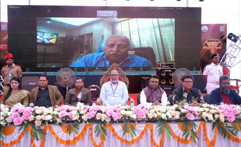 উৎসবমুখর পরিবেশে বরিশাল বিশ্ববিদ্যালয়ে নবীনবরণ সম্পন্ন