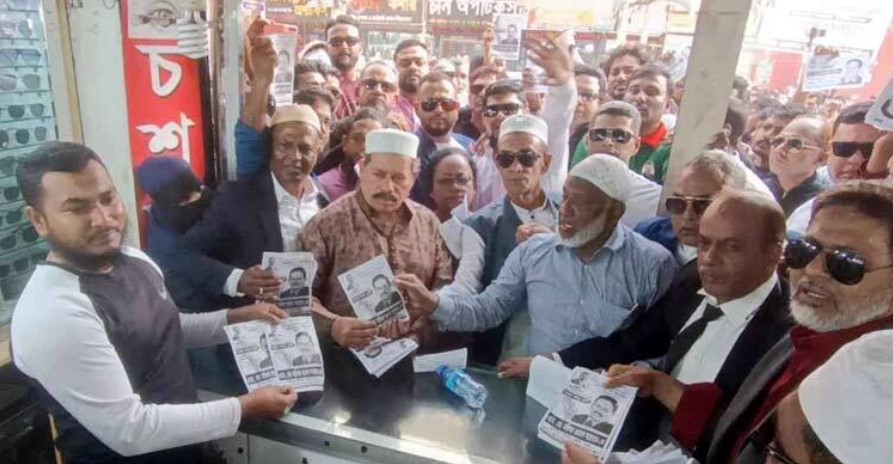 বরিশাল-৫: প্রচার ক্যাম্পে এগিয়ে ধানের শীষ ও হাতপাখা