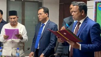 ভোটের চার বছর পর চেয়ারম্যান হলেন জামায়াত নেতা