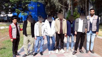 ৫১ হাজার সিমসহ ৫ চীনা নাগরিক গ্রেপ্তার