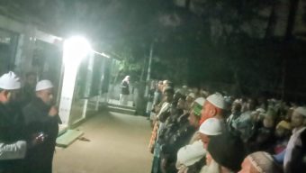 চরকাউয়ায় যুবদল নেতার বাবার জানাযায় উপস্থিত এ্যাডঃ আবুল কালাম শাহীন