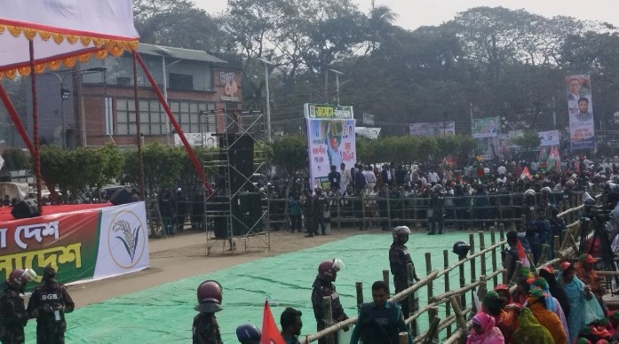 তারেক রহমানকে বরণ করতে প্রস্তুত বরিশাল