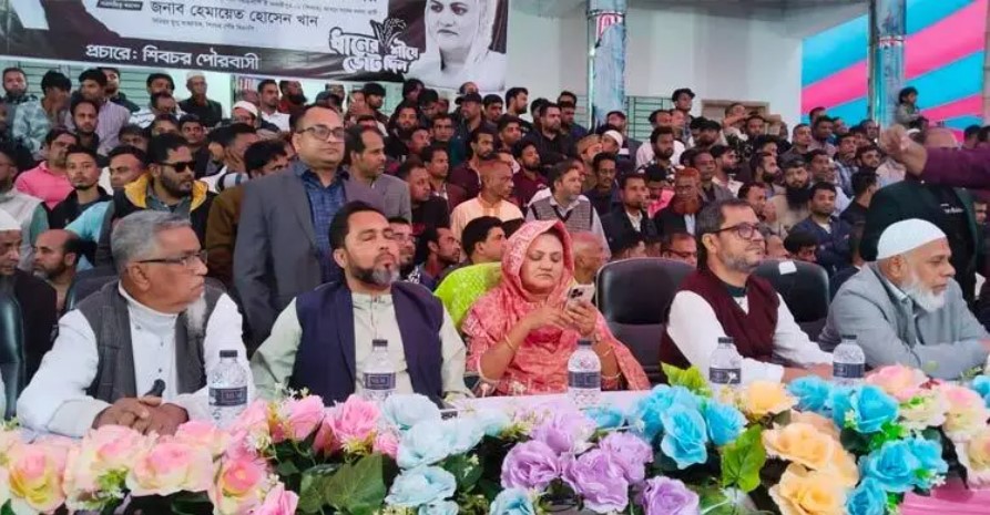 বিএনপি প্রার্থীর সভায় প্রকাশ্যে এলেন বিপুল সংখ্যক আ’লীগ নেতাকর্মী