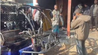 জামায়াত প্রার্থীর নির্বাচনী কার্যালয়ে অগ্নিকাণ্ড