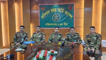 নির্বিঘ্নে ভোটাধিকার প্রয়োগ নিশ্চিত করবে সেনা সদস্যরা