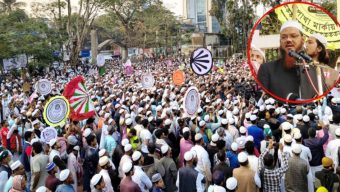 চাঁদাবাজদের কবল থেকে মুক্তি পেতে হাতপাখায় ভোট দিন