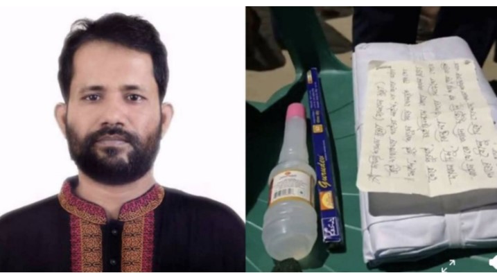 ইউপি চেয়ারম্যানের বাড়িতে ককটেল বিস্ফোরণ, কাফনের কাপড় পাঠিয়ে হুমকি