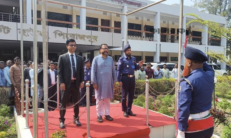 প্রতিমন্ত্রী হিসেবে প্রথম সরকারি সফরে পিরোজপুরে আহম্মদ সোহেল মনজুর