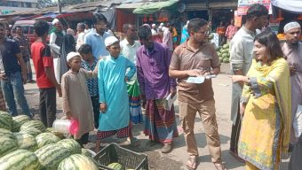 ঈদে নিরাপদ যাতায়াত নিশ্চিতে তাড়াইলে মোবাইল কোর্ট অভিযান; ৩ ব্যবসায়ীকে জরিমানা