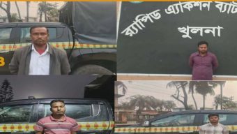 পাথরঘাটার সুজন হত্যা মামলায় র‍্যাব-৮’র অভিযানে ৪ আসামি গ্রেপ্তার
