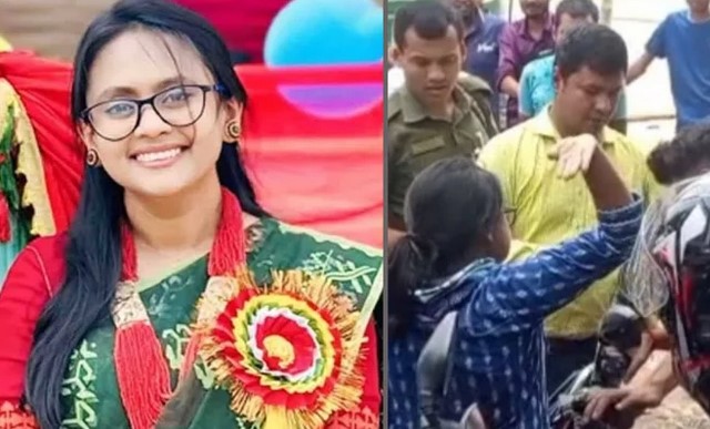 তেলের লাইনে থাকা বাইকারকে ‘মারধর’ করলেন ইউএনও