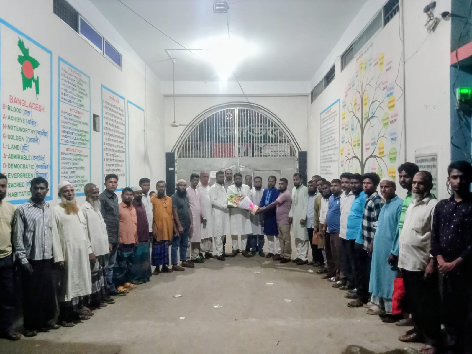 ৩নং চরবাড়ীয়া ইউনিয়ন জাতীয়তাবাদী মৎস্যজীবী দলের নবগঠিত কমিটির নেতৃবৃন্দের শুভেচ্ছা বিনিময়