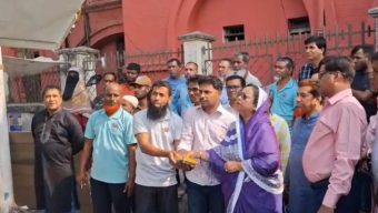 বরিশাল সিটিতে যোগ হলো অটোমেটিক গার্বেজ ডাম্প ট্রাক