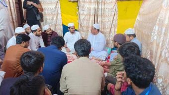 চরমোনাই পিরের দরবারে আসিফ মাহমুদসহ এনসিপির শীর্ষ নেতারা