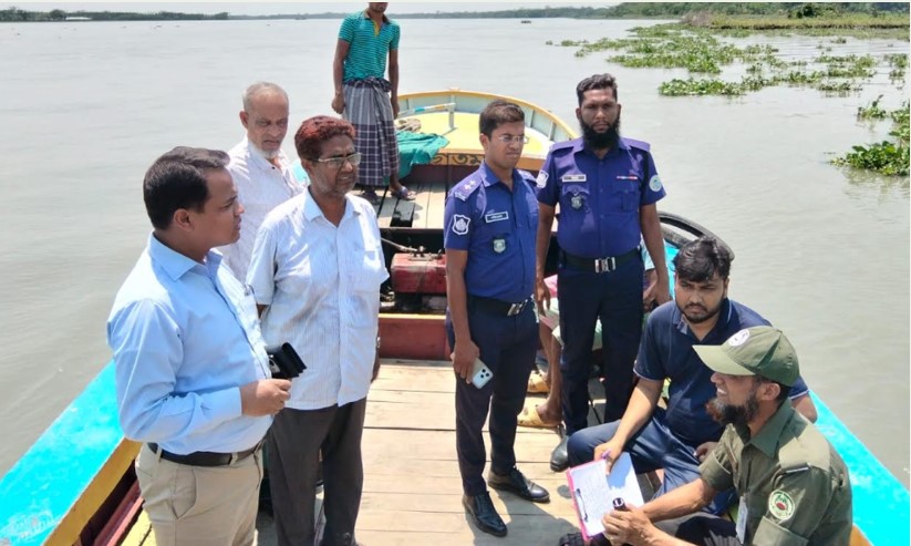 পিরোজপুরে খাস জমির মাটি কাটায় তিন ইটভাটারকে জরিমানা